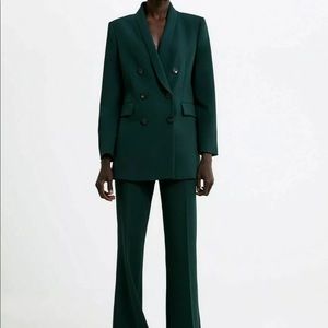 zara man double breasted blazer